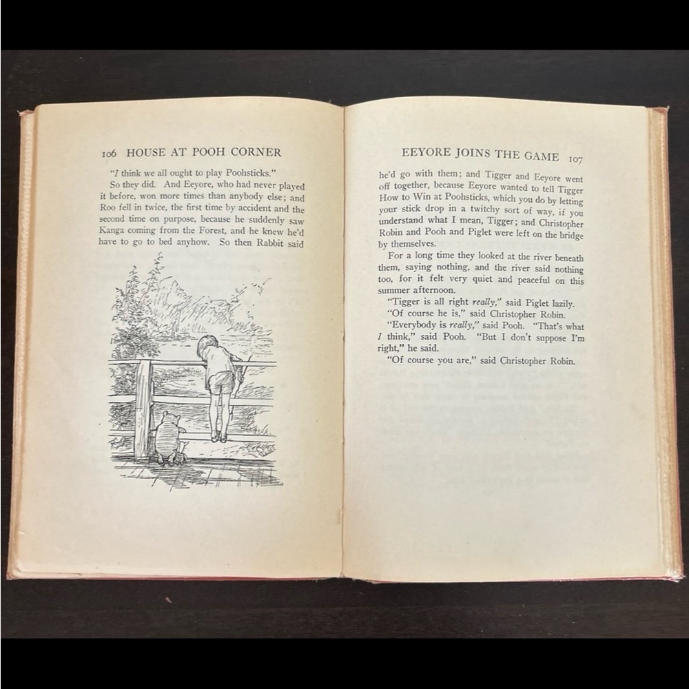 *SOLD* House On Pooh Corner Hardcover Book 1928 Edition Vintage - Picture 8 of 11